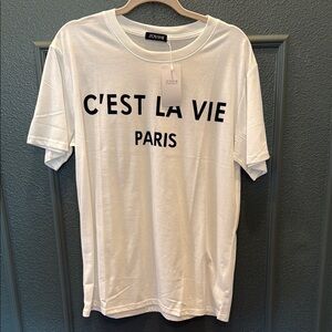 White Graphic T-Shirt